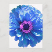 Blauwe maffia briefkaart (Voorkant)