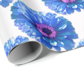 Blauwe maffia cadeaupapier (Rol Hoek)