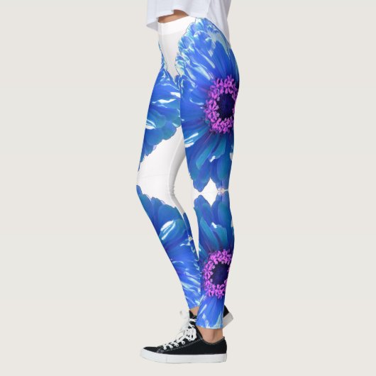 Blauwe maffia leggings (Links)
