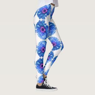Blauwe maffia leggings
