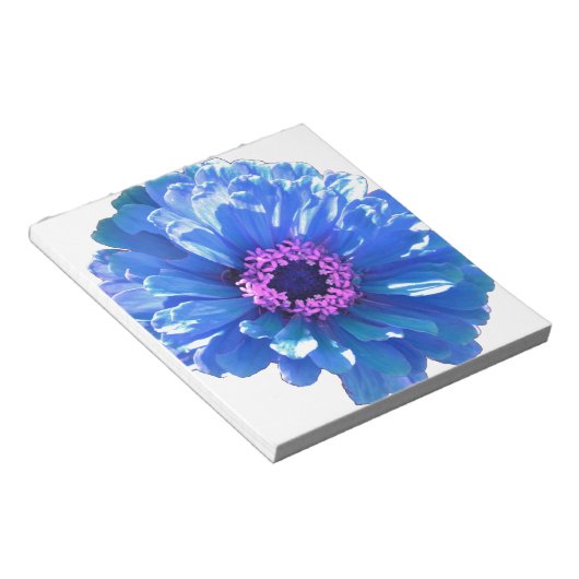 Blauwe maffia notitieblok (Schuin)