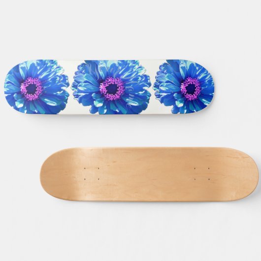 Blauwe maffia skateboard (Horizontaal)