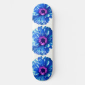 Blauwe maffia skateboard (Voorkant)