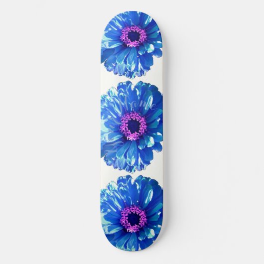 Blauwe maffia skateboard (Voorkant)