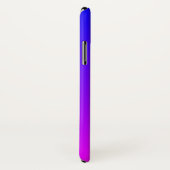 Blauwe magenta gradiënt Case-Mate iPhone case (Achterkant / rechts)