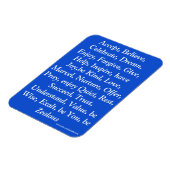 Blauwe magneet (Linkerzijde)