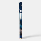 Blauwe Majesteit: de blauwe ara op dromerige blauw Case-Mate iPhone Case (Achterkant / Links)