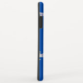 Blauwe majesteit elegante bloementelefoon Case (Achterkant/rechts)