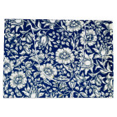 Blauwe Mallow, beroemd Wiliam Morris patroon, Groot Cadeauzakje (Achterkant)