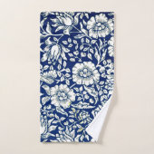 Blauwe Malve Handdoek (Handdoek)