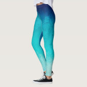 Blauwe Mandala Leggings (Links)