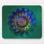 Blauwe mandala muismat (Voorkant)