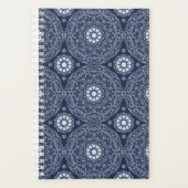 Blauwe Mandala Planner (Voorkant)