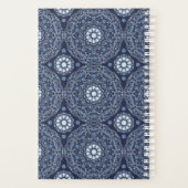 Blauwe Mandala Planner (Achterkant)