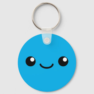 Blauwe mannetjes sleutelhanger