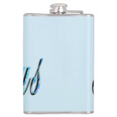 Blauwe Marcus naam,  Heupfles (Achterkant)