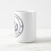 Blauwe marina van de sportboot met een Nautical An Koffiemok (Center)