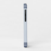 Blauwe Marine Nautical Anker jacht club boot team  Case-Mate iPhone Case (Achterkant/links)