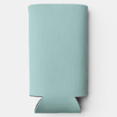 Blauwe Marine Nautisch Anker jachtclub boot jachth Seltzer Blikjeskoeler (Achterkant)