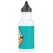 Blauwe marine Nautisch Anker jachtclub boot jachth Waterfles (Rechts)