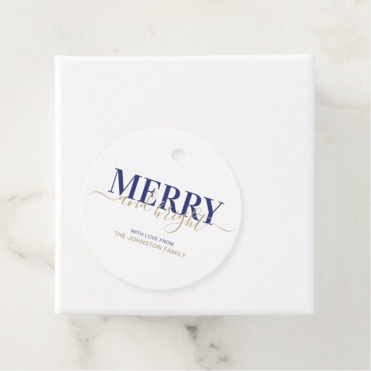 Blauwe marinepografie, vrolijk kerstfeest bedankjes labels (In situ)