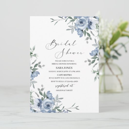 Blauwe marineslauw en Vrijgezellenfeest Kaart (Staand voorkant)