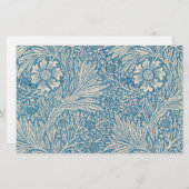 Blauwe mariniers (door William Morris) Briefpapier (Voorkant / Achterkant)
