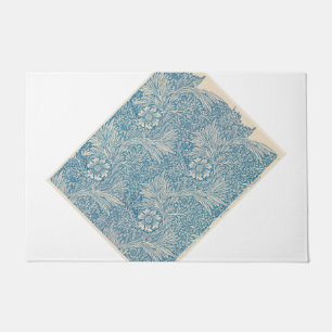 Blauwe mariniers (door William Morris) Deurmat
