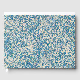 Blauwe mariniers (door William Morris) Gastenboek