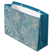 Blauwe mariniers (door William Morris) Groot Cadeauzakje (Achterkant Gekanteld)