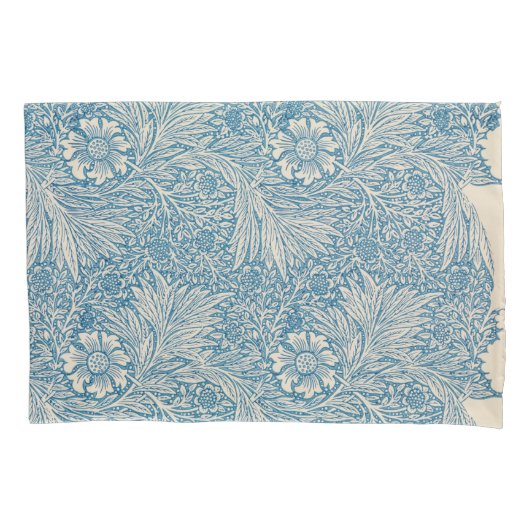 Blauwe mariniers (door William Morris) Kussensloop (Voorkant)