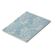 Blauwe mariniers (door William Morris) Notitieblok (Linkerzijde)