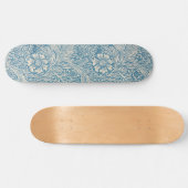 Blauwe mariniers (door William Morris) Persoonlijk Skateboard (Horizontaal)