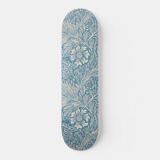 Blauwe mariniers (door William Morris) Persoonlijk Skateboard (Voorkant)