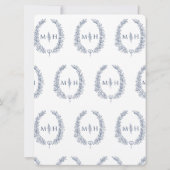 Blauwe mariniers en blanke mariniers kaart (Achterkant)