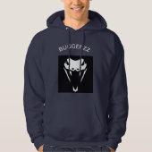 Blauwe marjodie hoodie (Voorkant)