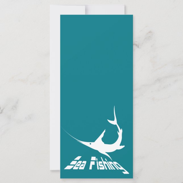 Blauwe marlijn (Voorkant)