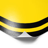 Blauwe marlijn kruising! foto afdruk (Hoek)