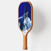 Blauwe Marlijn Pickleball Paddle (Links)
