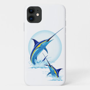 Blauwe Marlijn Springt uit Oceaan Case-Mate iPhone Case