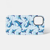 Blauwe Marlijn Springt uit Oceaan iPhone Hoesje (Achterkant horizontaal)