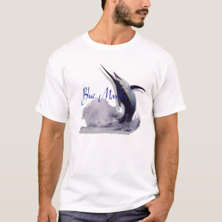 blauwe marlijn t-shirt
