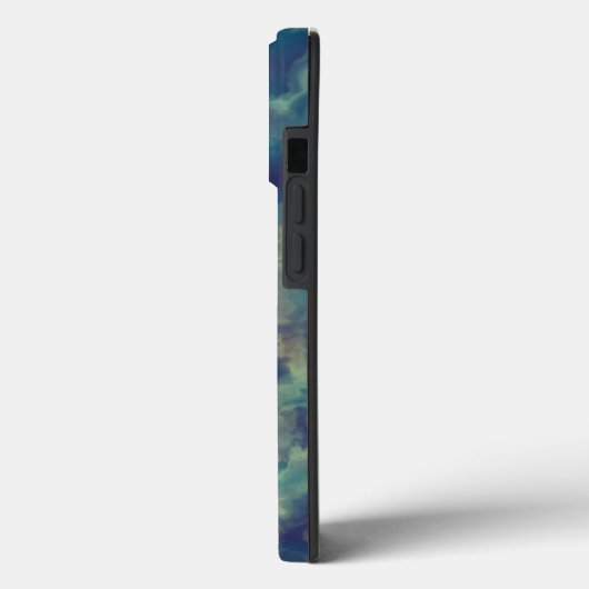 Blauwe Marmer 2 Case-Mate iPhone Case (Achterkant / Links)