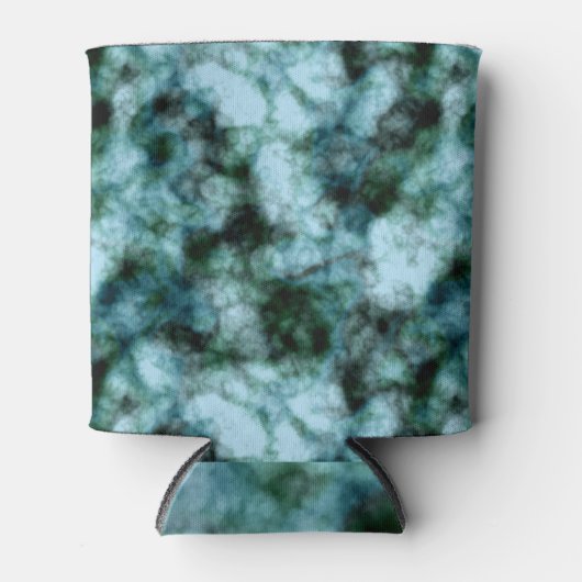 Blauwe marmer blikjeskoeler (Voorkant)