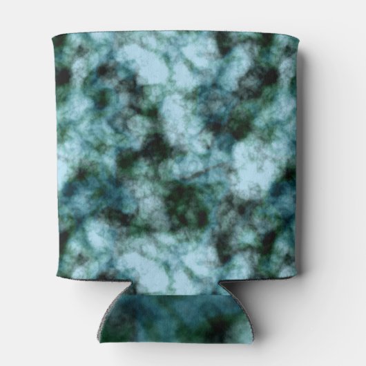 Blauwe marmer blikjeskoeler (Achterkant)