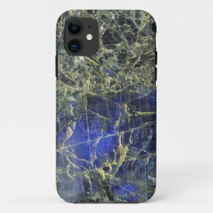 Blauwe marmer iPhone 11 hoesje