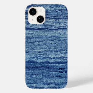 Blauwe marmer Case-Mate iPhone 14 hoesje