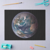 Blauwe marmer Earth (Western Hemisphere) Tissuepapier (Craft)