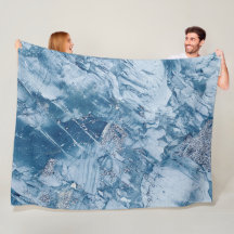 Blauwe marmer en glitter