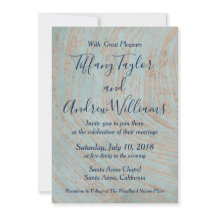 Blauwe marmer en koperbruiloft